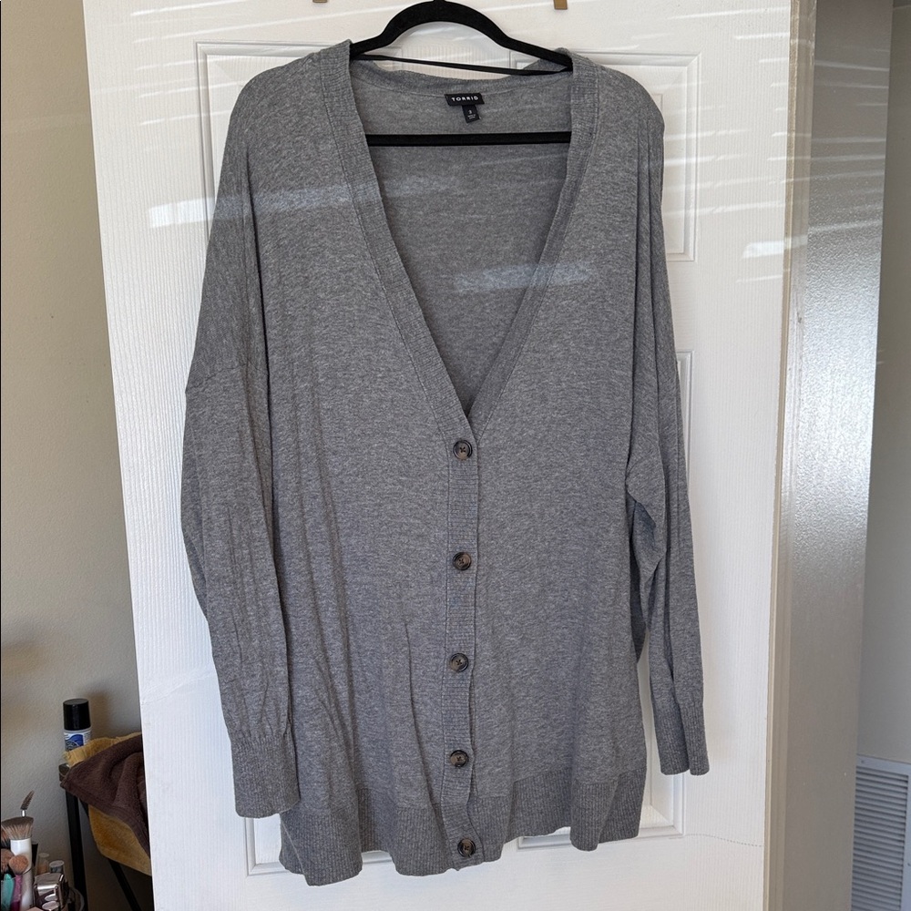 Torrid Heather Gray Women's Cardigan